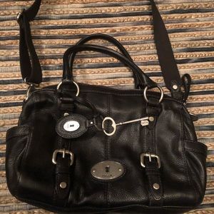 NWOT Fossil leather bag